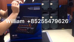 BOMGE 6/8/12/16 Channel Audio Mixer Sound Mixing Console with Bluetooth USBPC Recording Input XLR Microphone Jack 48V Power RCA Input/Output for Professional and Beginners