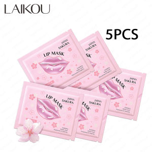 Laikou | LAIKOU 5/10pcs Lip Mask Lip Care Hydrating Moisturizing Repair Lighten Lip Lines Labial Gel Patch Lips Pad Patches Care Products