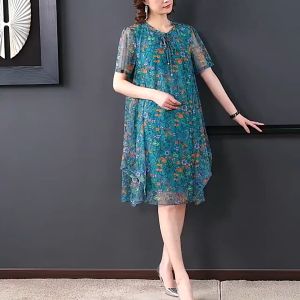 Vintage Elegant Fashion: Stylish Summer Dresses for Ladies