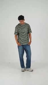 3Second Kaos Pria Scar Pattern Lengan Pendek C210923