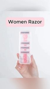 Women Razor for Shaving - 6 Blade Razor with 3 Refills Hair Removal Armpit Leg