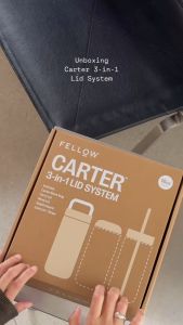 Fellow - Carter Move Mug 16 ออนซ์ พร้อม ฝา 3-in-1 Lid & Sip System