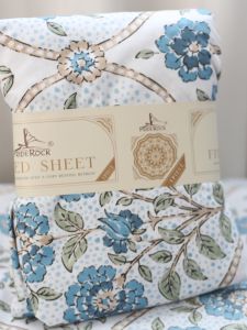 Skin-Friendly Brushed Bed Canopy Protective Cover in Various Colors for 1.5m And 1.8m Beds Geometric Pattern Polyester Fabric