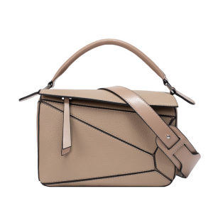 Túi Đeo Chéo Nữ 2025 Túi Đeo Vai Rộng Túi Đeo Chéo Hình Học Túi Vuông Nhỏ Túi Da Thật Túi Xách Tay Túi Xách Thường Ngày