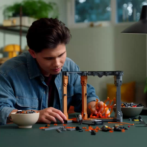 LEGO Icons 10367 The Lord of the Rings: Balrog Book Nook (1201 Pieces)