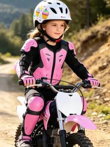 HEROBIKER | Kids Motorcycle Armor Moto Riding Protection Knee Elbow Pads Motorcycle Protective Vest Cycling Motorcycle Protective Equipment