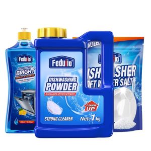 FEDUIIO | Dishwasher Detergent Set Softener Brightener