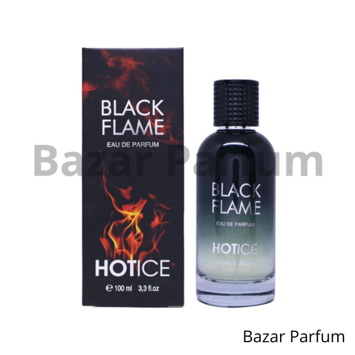 Parfum Pria Black Flame Hotice EDP Original