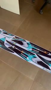 Striping SUPRA FIT NEW 2006- Sticker Striping Variasi List HONDA SUPRA FIT NEW 2006 IP.F-08 Design IP Sticker