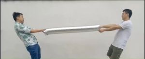 Flexible Aluminum Foil Duct Ventilation Air Hose Double Layer Telescopic Exhaust Pipe Range Hood