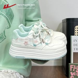 Warrior | Dairy Blue Thick Sole Flower Leisure Shoe