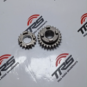 TRS Gigi Rasio Ke Tiga 25T Dan 18T Motor Roda Tiga Gigi Rasio Viar Karya 150 200 Tossa Spareparts Original TRS JAKARTA
