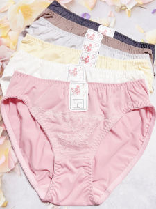 Quần Lót Ren Dệt Kim Bằng Sữa Chua Pure Color Thoải Mái Gợi Cảm Cạp Vừa Cho Nữ Quần Lót Ren Viền Viền Trơn