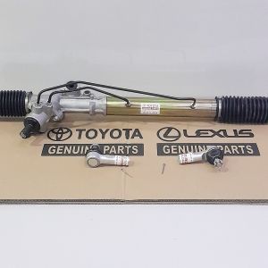 RACK STEER BAK STIR TOYOTA KIJANG 7K POWER STEERING 44250-0B020 + TIE R0D 1SET ASLI OEM BARU 0RIGINAL GARANSI 2BULAN