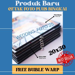 PROMO CETAK FOTO DAN BINGKAI 10R 30x20 SUDAH LAMINASY TAHAN AIR DAN TIDAK LUNTUR TERLARIS