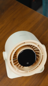 Xiaomi Youpin MeeGoo F75 Wireless Auto Rotate Fan Portable Fan  Strong Wind with Battery Type c Fan Small Desk Fan Wall Fan