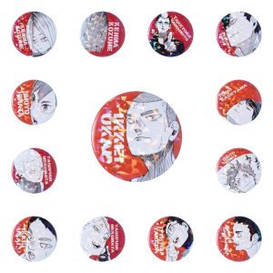 58mm Anime Haikyuu Asahi Azumane Ryunosuke Tanaka Yu Nishinoya Cosplay COSTUME Badge Pin SPTE Tinplate Brooch﻿ Prop Gift
