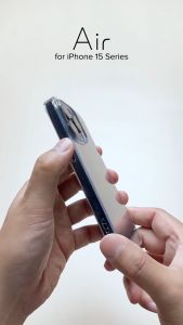 RINGKE® AIR No Case Feel Compatible iPhone 15 Plus/ 15 Soft Transparent TPU Flexible Lightweight Thin Phone Case