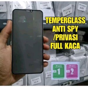 TG Tempered Glass Kaca SPY Samsung A31/ A52/ A51/ A52S/ A54/ A34/ J6 Plus/ J4 Plus Anti Gores Kaca Privacy Spy