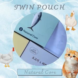 ยกกล่อง 14 ซอง!! Natural Core Twin Pouch อาหารเปียก สำหรับแมว