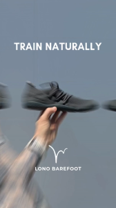 LONO FLOW White Barefoot Shoes