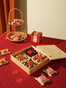 SHELI | 4-Compartment Tea Snack Platter