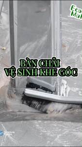 Bàn chải vệ sinh khe góc rãnh cửa ECOCO thiết kế tay cầm công thái học thế hệ mới làm sạch mọi góc cạnh thông minh