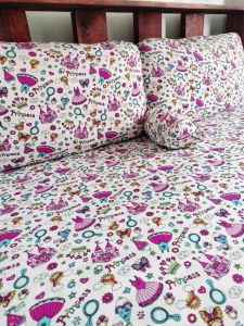 SUPER QUALITY  NO GUSOT NO LUKOT BEDSHEET FULLY GARTERIZED WITH 2 PILLOW CASE