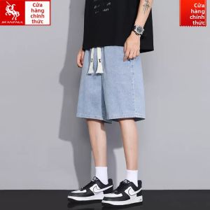 JIFANPAUL | Quần Short Jeans Thời Trang Nam Mỏng Rộng Thẳng Thể Thao