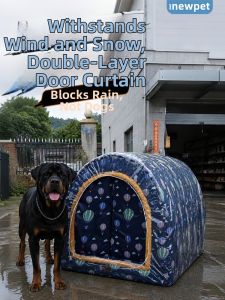 New Pet | Insulated Outdoor Dog House For Large Dogs