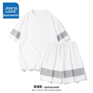 Jeanswest | Loose Comfortable Summer Set Shorts Tee Trousers