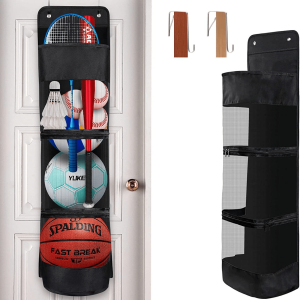 Hanging Basketball Storage Bag Childrens Toy Basket Nordic Style Flat Plane Oxford Cloth Bedroom Storage Bag for Bedroom Use