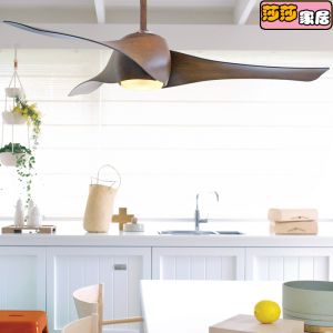 MinkaAire Artemis Imported from USA Rural Style Wood Grain Ceiling Fan for Home Restaurant Retro Lighting Decoration