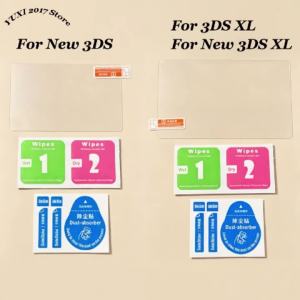 Tempered Glass Screen Protector Film Suitable For New 3DS/3DS XL LL/New 3DS XL Game Console Anti-scratch Protective Cover ﻿