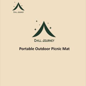 Chill Journey Portable Outdoor Picnic Mat | Waterproof Moisture-proof Mat for 6-8 people Extra Large