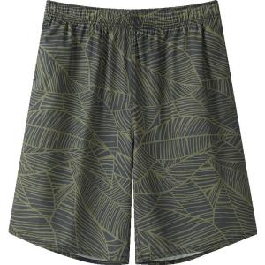 THREEGUN | Pure Cotton Summer Shorts Mens Loose Fit Beach Pants Thin Home Wear Youth Sport Style Printed Mid Waist Trousers