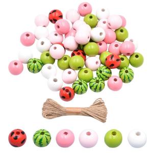 Colorful Green Watermelon Seed Beads DIY Jewelry Accessories for Bracelets And Necklaces Summer Series Handmade Fashion Pearls