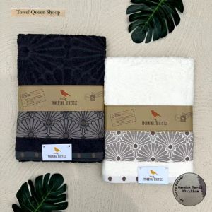 Handuk Mandi Couple Sunny Free Bordir (Tanpa Box) - Towel Queen