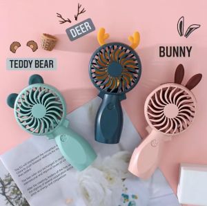 SKYDREAM - Adorable USB Mini Fan for Home and Office Use / Lightweight and Convenient Mini USB Fan Rechargeable  with Strong Airflow
