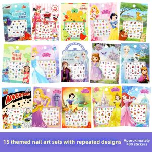 GLUECHEE | DIY Kids Princess Elsa Nail Stickers