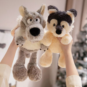 Cute Plush Toy Wolf in Sheeps Clothing Hat-Wearing Penguin Adorable Gorilla Husky Stuffed Animals for Kids Teens Animal Lovers