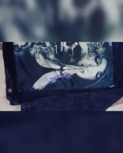 jaket jeans pria printing snownevy M - XXXL jacket denim cowok keren