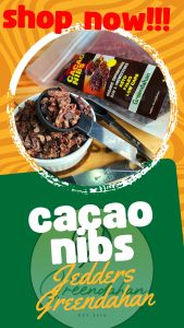 Greendahan Cacao Nibs Unsweetened 100g - Roasted Keto Friendly