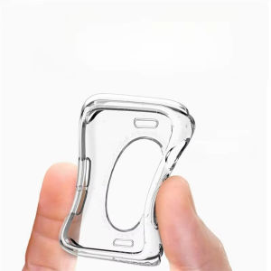 Case for Apple Watch Series 10 9 8 SE 7 6 5 4 Soft TPU Transparent Case Hollowed Cover for iWatch 49mm 46mm 45mm 44mm 42mm 41mm 40mm