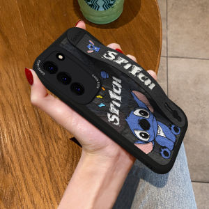 Sticker Wristband Phone Case for Samsung Galaxy S22 Ultra Full Cover Soft Silicone S21 S20FE Trendy Brand Anti-Fall Men Women New Model