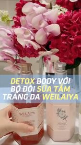 Combo 2 Sữa Tắm Nước Hoa Weilaiya Chính Hãng 450ml Hương Thơm Quyến Rũ Sang Trọng