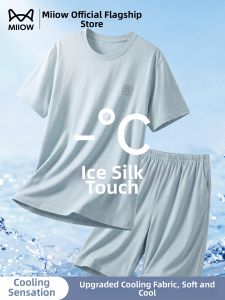 MiiOW | Cool Modal Sleepwear Shorts Sleeve & Pants Large Size
