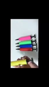 ส่งสินค้าทุกวัน ที่สูบลมลูกโป่ง Air Pump for Balloons ที่สูบลมลูกโป่งแบบมือปั้ม สะดวกในพกพาและง่ายต่อการสูบลมลูกโป่ง สินค้าสุ่มสี ปั๊มลม สูบมือที่เป่าลูกโป่ง