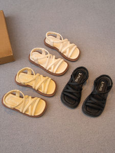 Dép Xăng Đan Mùa Hè Cho Bé Gái Mềm Đáy Chống Trơn Trượt Giày Đi Biển Phong Cách Công Chúa Thoải Mái Giày Trẻ Em Thời Trang Pu Da Co Giãn Dép Xăng Đan