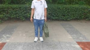 Foldable Camping Bed Folding Sleeping Oxford Canvas Army Green Camping Camp/Katil lipat